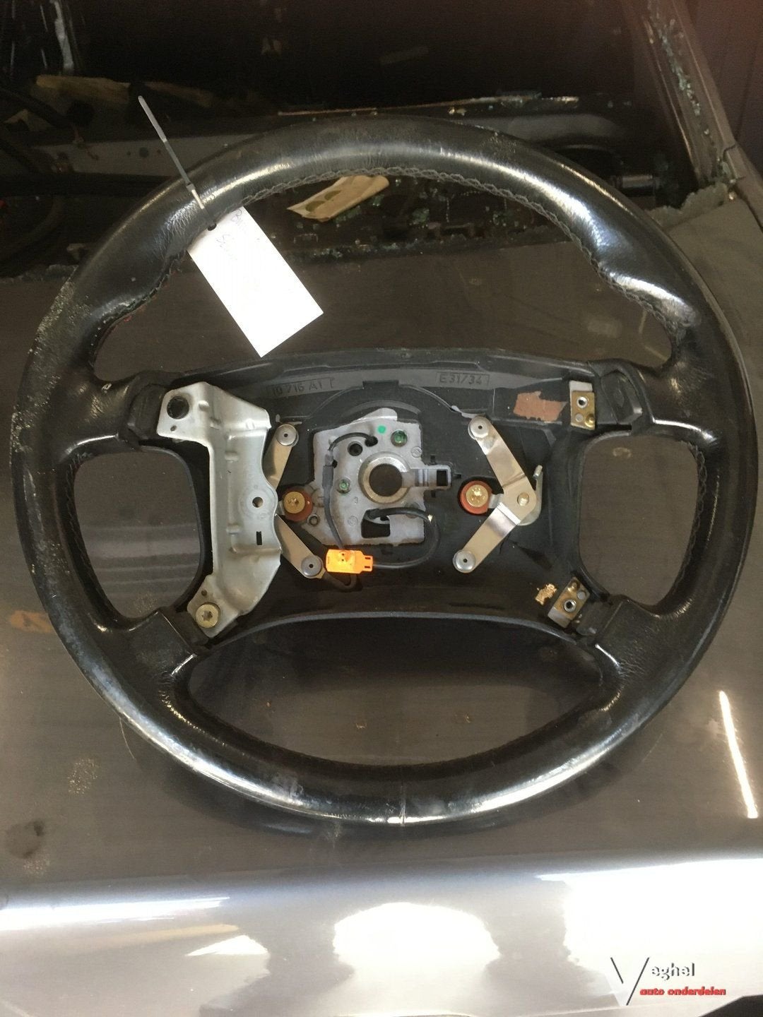 BMW 5 serie lederen stuur zonder airbag bwjr1994, Auto-onderdelen, Gebruikt, -, -, Ophalen of Verzenden
