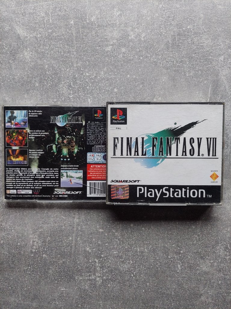 Final Fantasy 7 PS1, Gebruikt, 1 speler, Vanaf 12 jaar, Ophalen