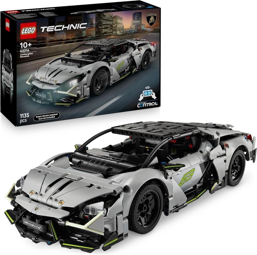 Neuf - Lego Technic Supercar Lamborghini Revuelto (42214), Lego, Nieuw, Ophalen of Verzenden, Technic