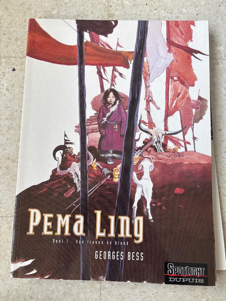 Strips ‘Pema Ling’, Boeken, Complete serie of reeks, Ophalen of Verzenden, Zo goed als nieuw, George Bess