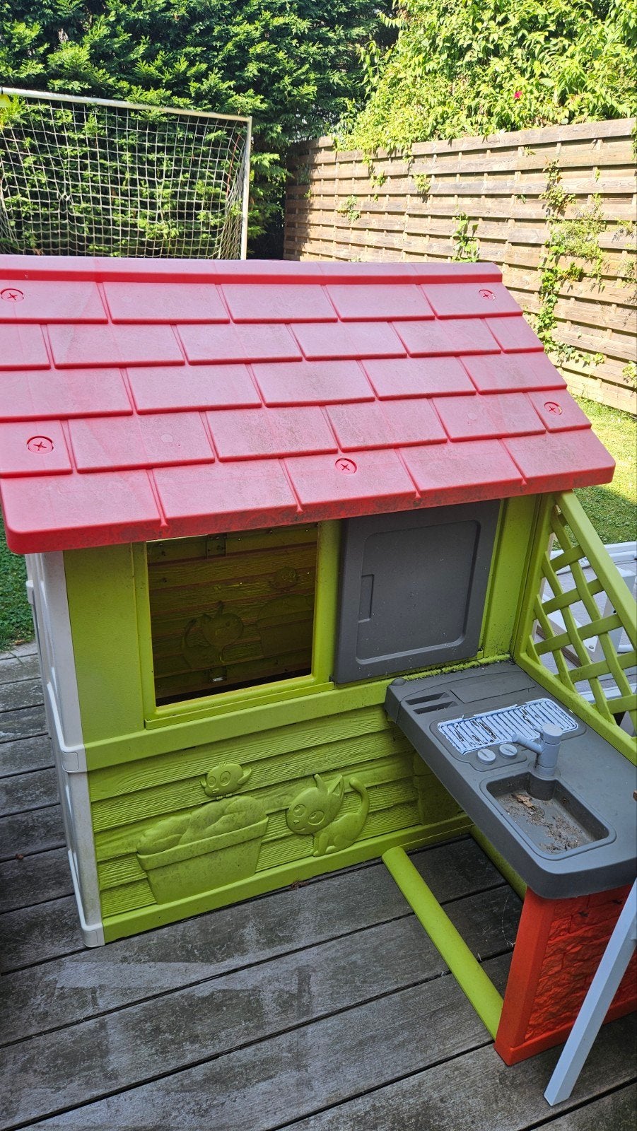 Maisonnette Smoby, Enlèvement