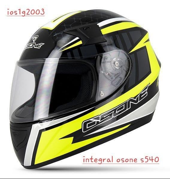 Osone – S450 Casque moto– Noir/Jaune Casque intégral, Motos, Autres marques, Femmes, Enlèvement ou Envoi, Casque intégral