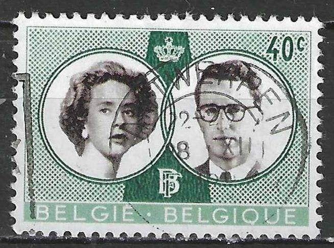 Belgie 1960 - Yvert/OBP 1169 - Boudewijn en Fabiola (ST), Verzenden, Gestempeld, Gestempeld, Koninklijk huis