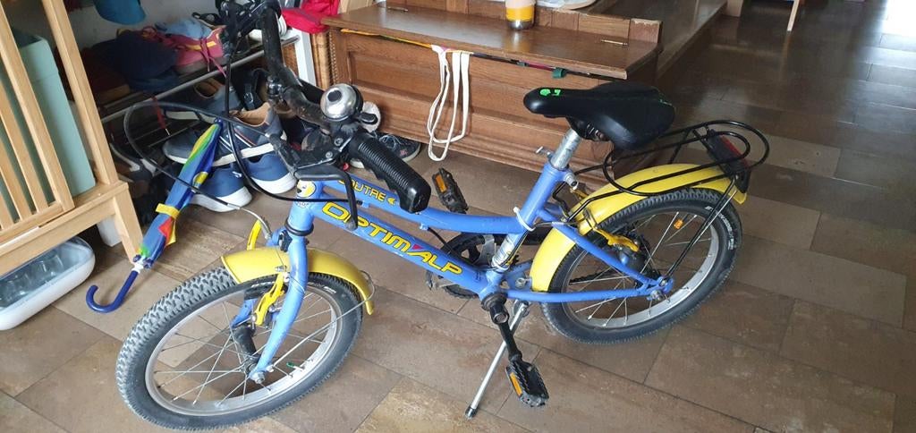 Vélo enfant 16 pouces, Enlèvement, Utilisé, Frein sur jante, 16 à 20 pouces