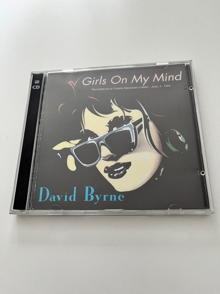 DAVID BYRNE - Girls On My Mind * 2xCD (zeldzaam)  * NIEUW, Cd's en Dvd's, Ophalen of Verzenden, Zo goed als nieuw, Poprock