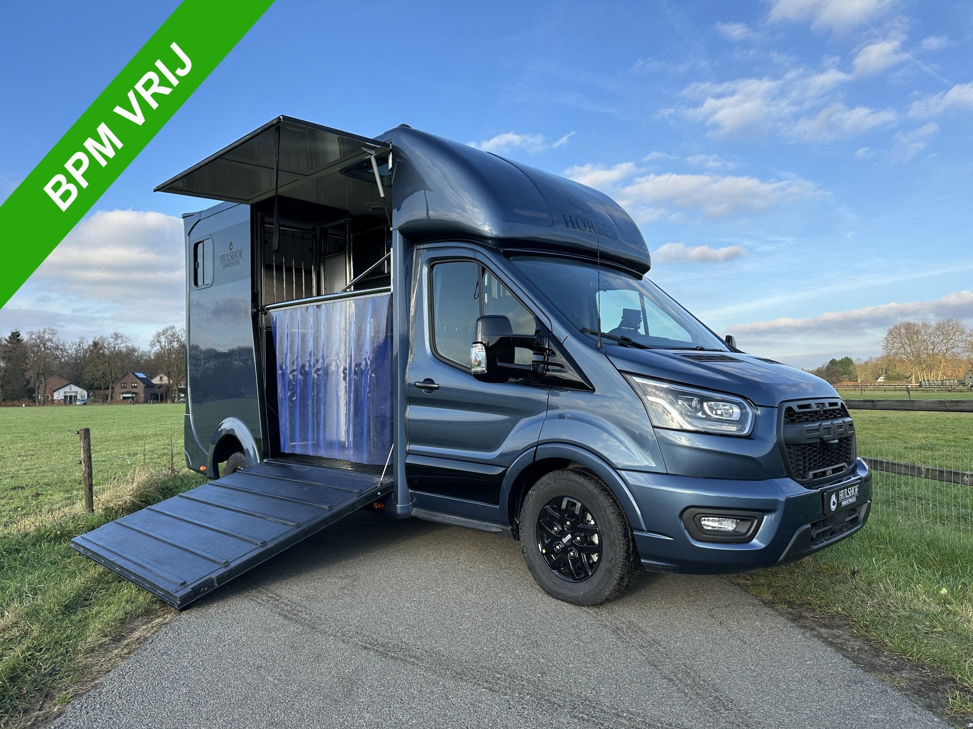 Ford Transit 2-paards paardenvrachtwagen B-rijbewijs Automaa, Hulshof-Trading, Info@hulshof-trading.nl, Harskamperweg 60
3774JR  KOOTWIJKERBROEK, NL