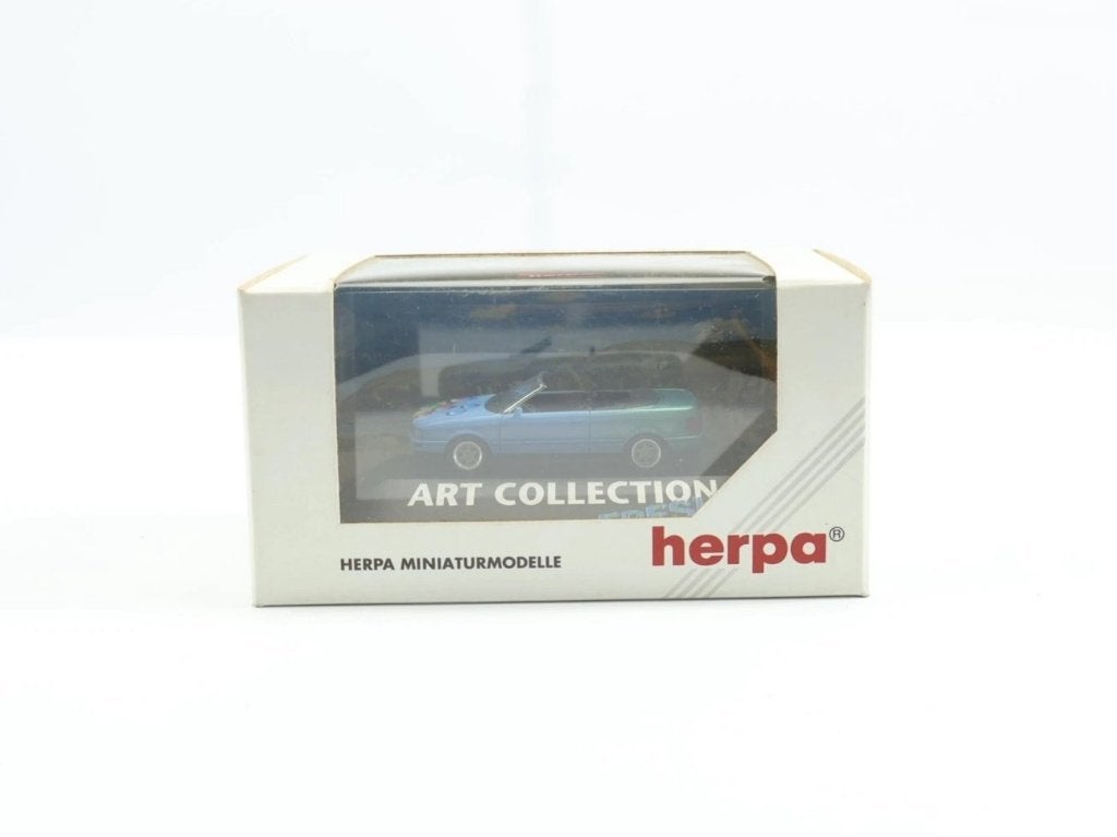 1:87 Herpa 045025 Audi Cabriolet B4 ART Collection Fresh, Hobby & Loisirs créatifs, Enlèvement ou Envoi, Comme neuf, Voiture, Herpa