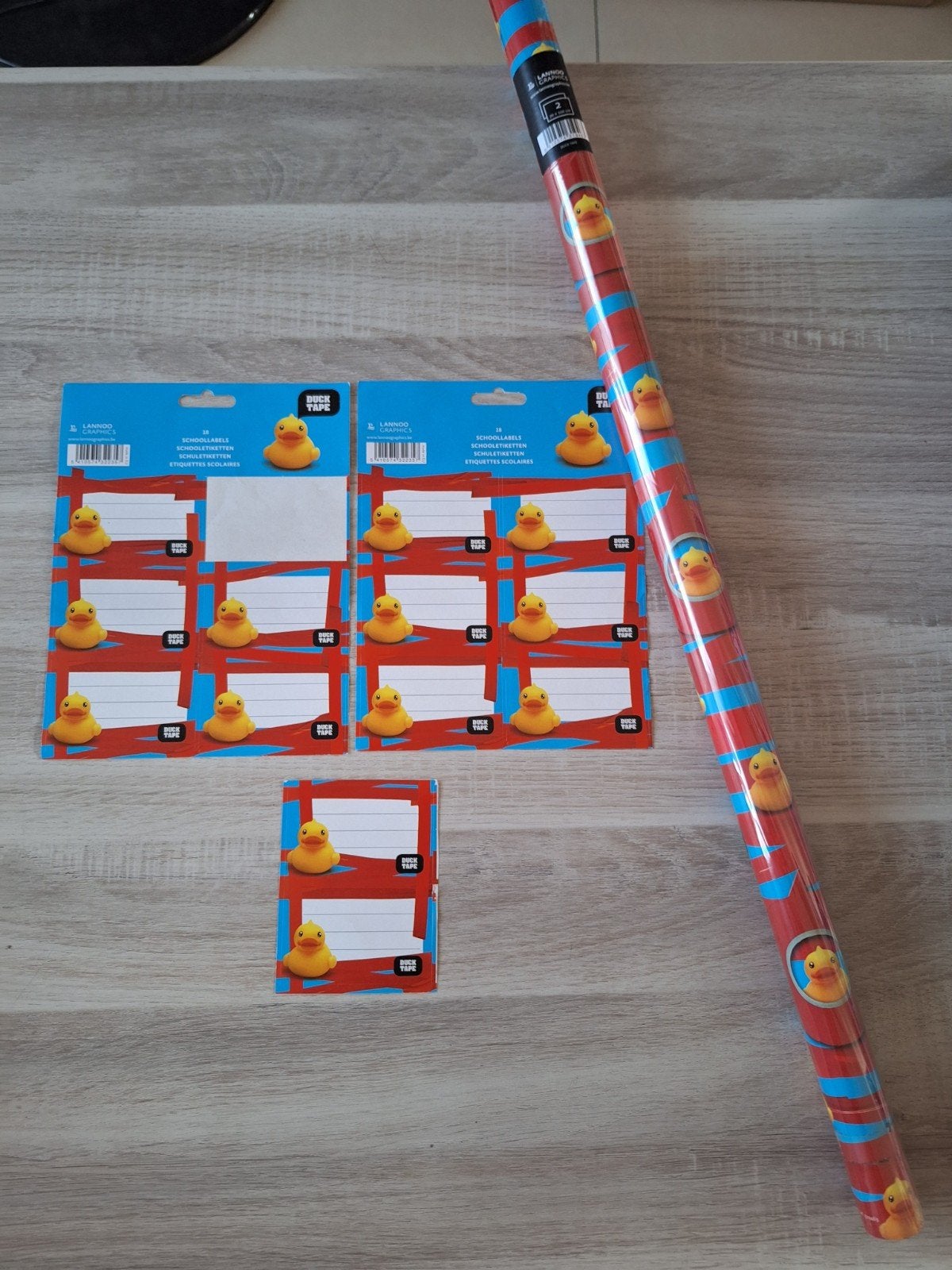 Schooletiketten + kaftpapier, Diversen, Ophalen, Nieuw