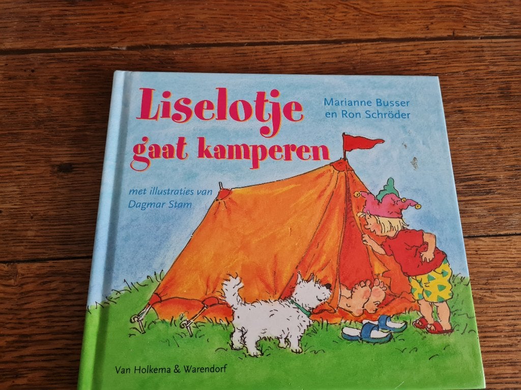 boek - Lieselotje gaat kamperen, Boeken, Ophalen of Verzenden
