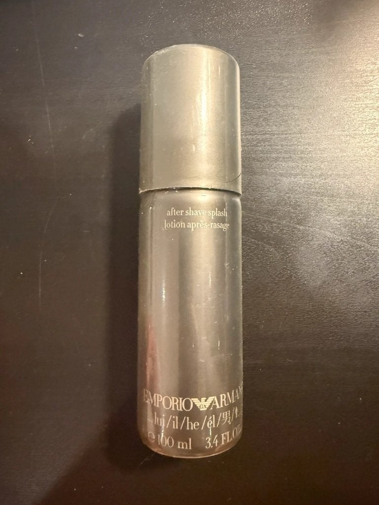 Emporio Armani Lui after shave splash 100 ml vintage scellé, Enlèvement ou Envoi, Neuf