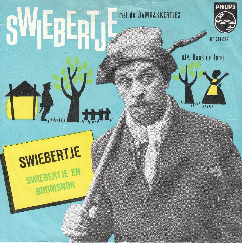 Swiebertje met  de Damrakkertjes op vinylsingle, Verzenden, Nederlandstalig