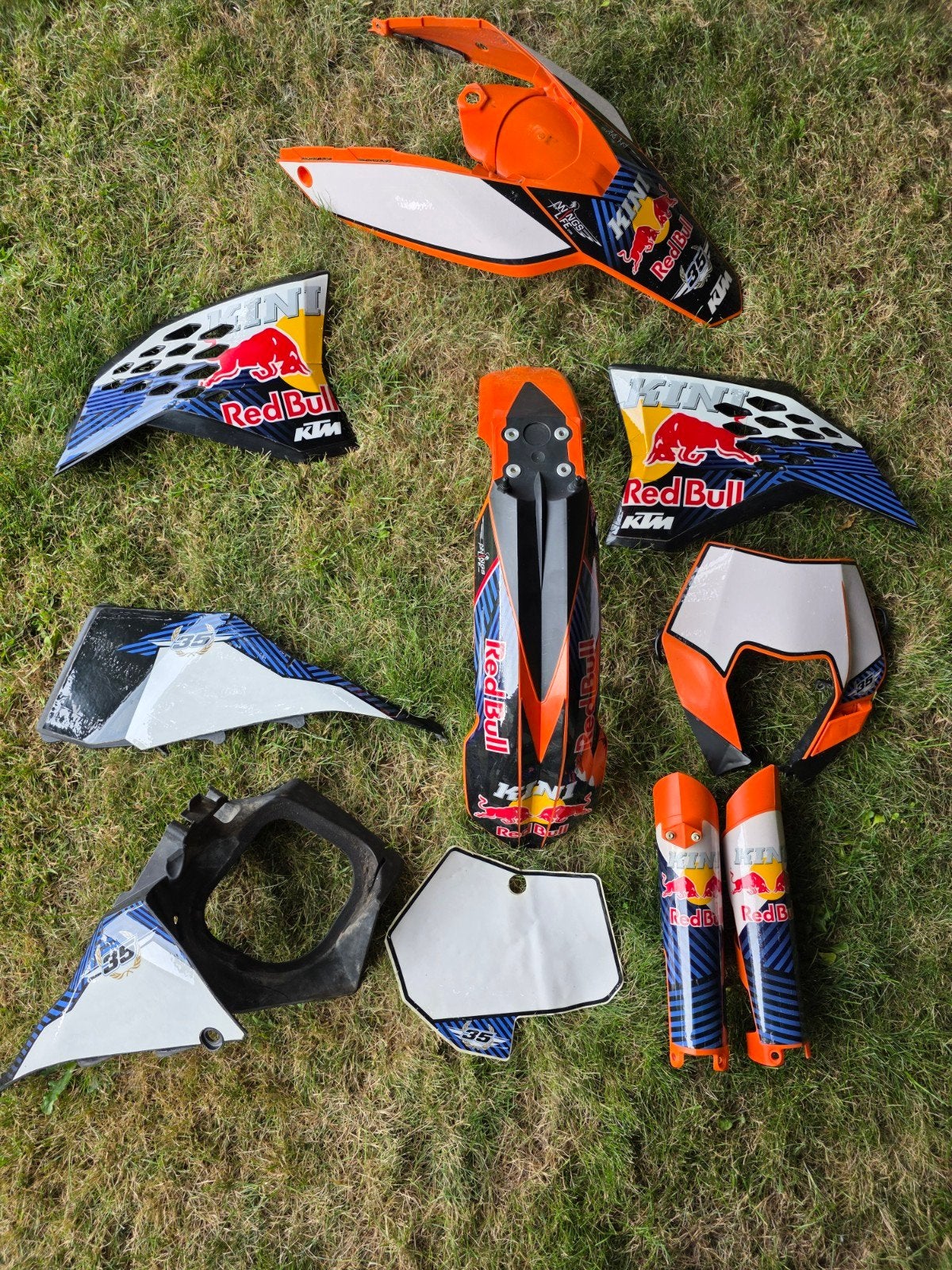 ktm exc kappenset 2008-2011, Motoren, Ophalen
