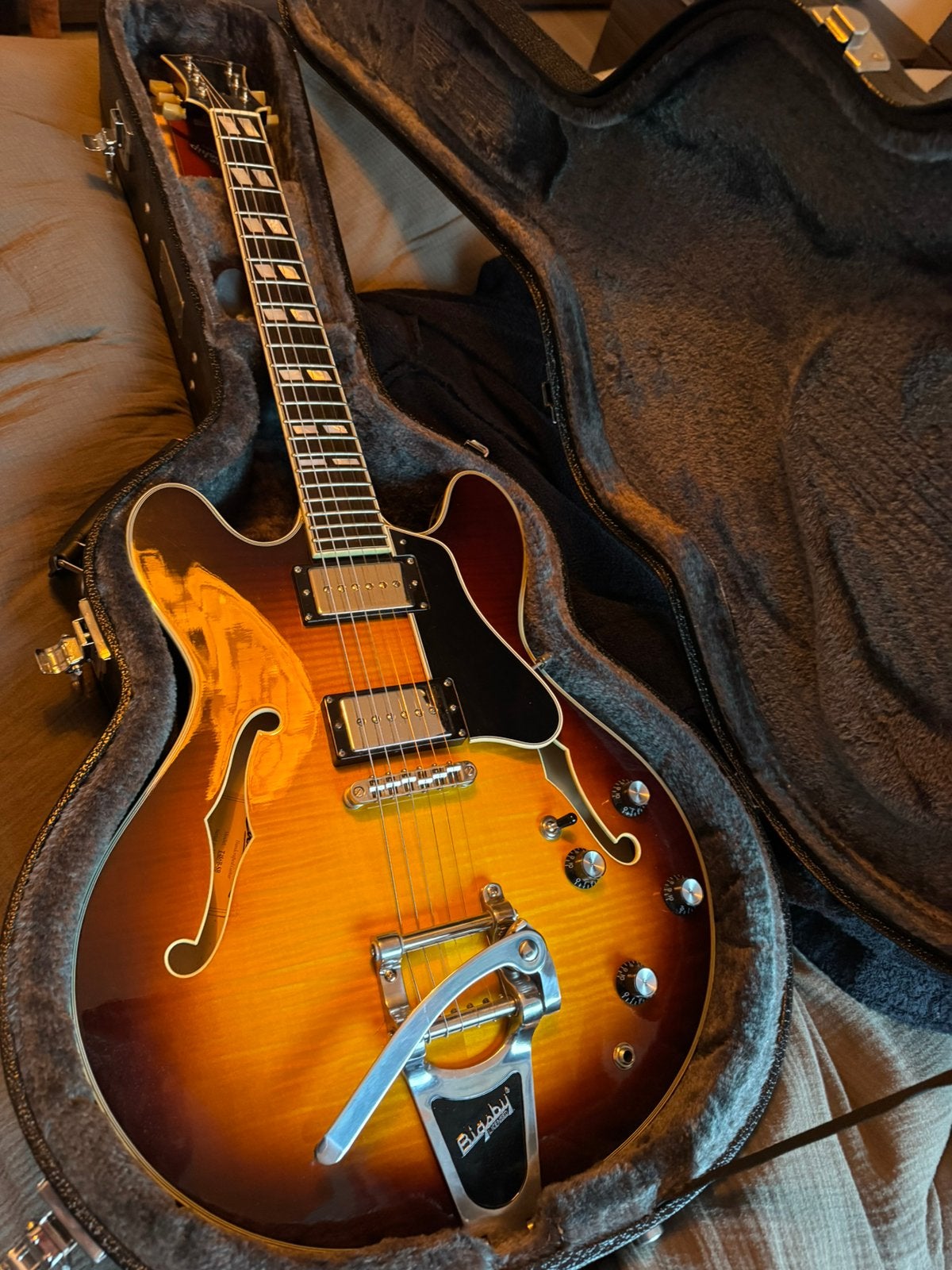 Eastman T468B met seymour duncan Phat Cat P90s en koffer., Muziek en Instrumenten, Ophalen, Zo goed als nieuw