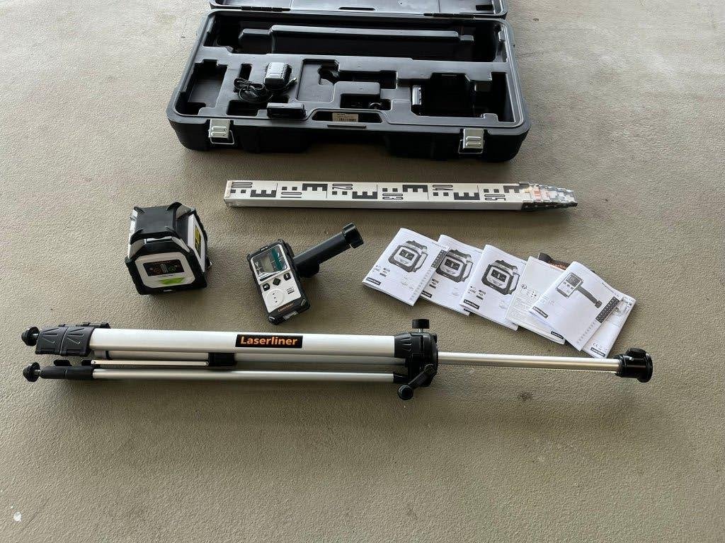 Laserliner DuraPlane G360 Set 175 cm met handontvanger NIEUW, Ophalen, Nieuw, Overige typen