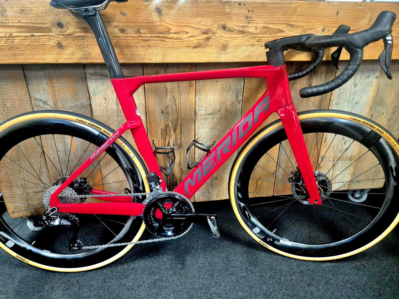 Merida reacto 6000, Fietsen en Brommers, Ophalen of Verzenden, Carbon