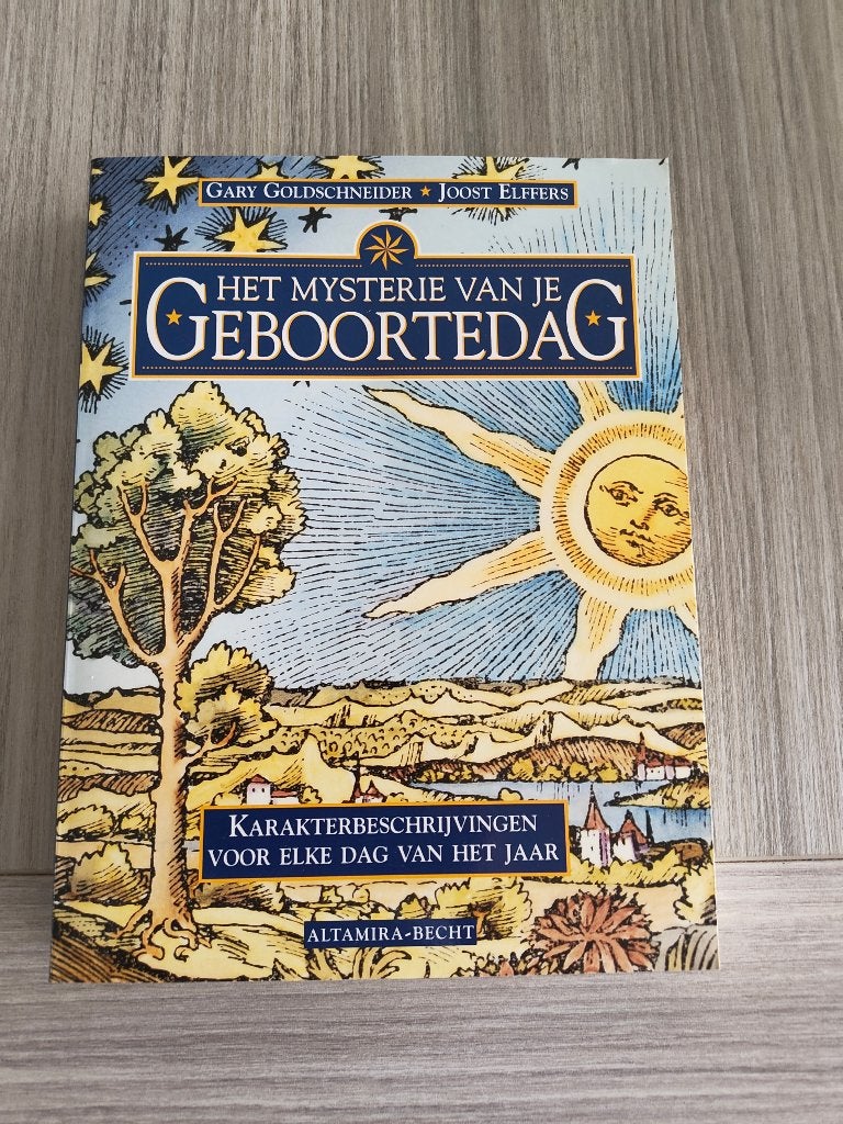 Het mysterie van je geboortedag, Boeken, Overige Boeken, Ophalen of Verzenden, Nieuw, Gary Goldschneider - Joost Elffers