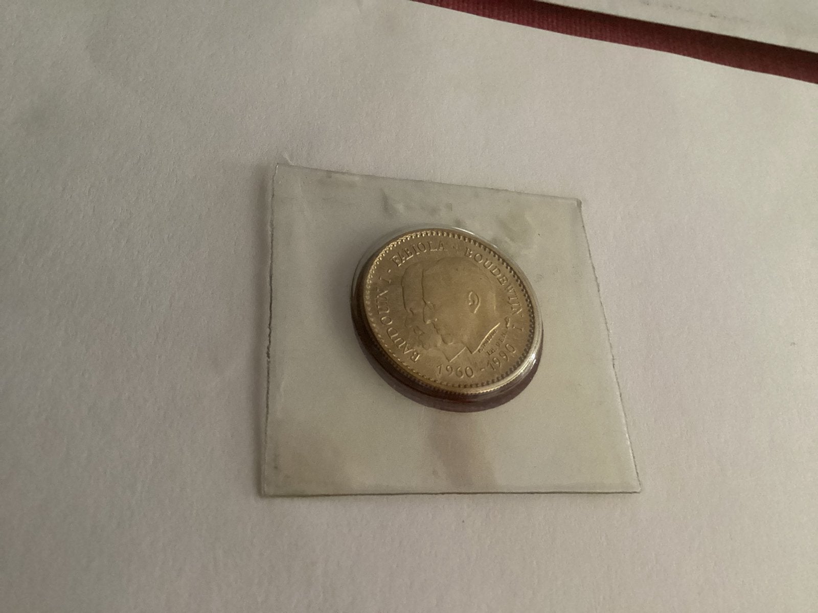 Muntje .Huwelijk Koning Boudewijn ., Enlèvement, Timbre(s) ou Monnaie(s)
