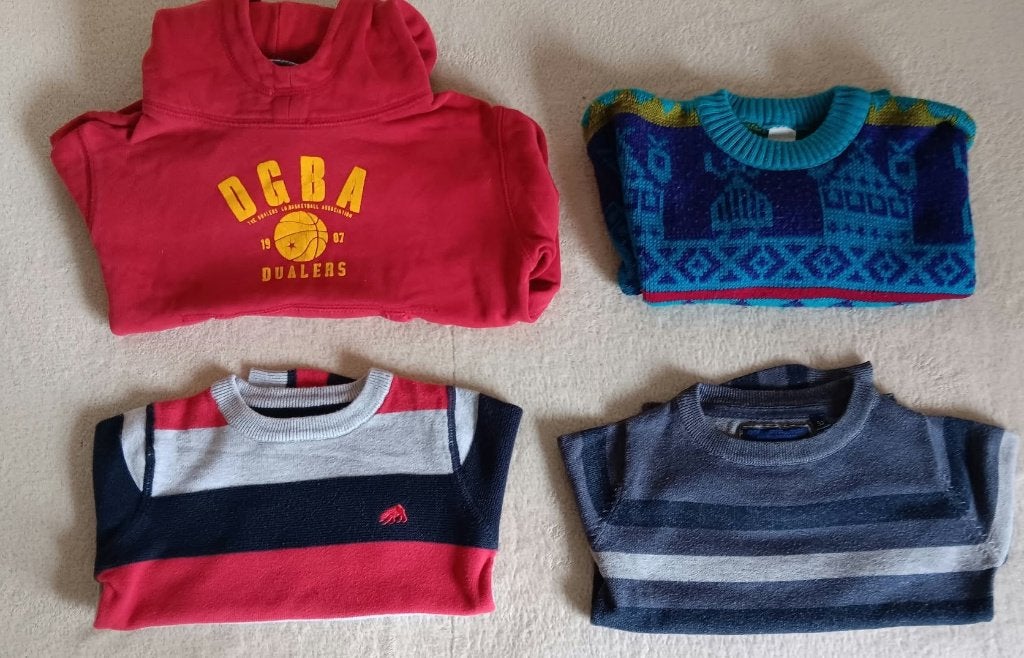 Truien jongen maat 92 (4 stuks), Kinderen en Baby's, Ophalen, Gebruikt, Jongen, Trui of Vest