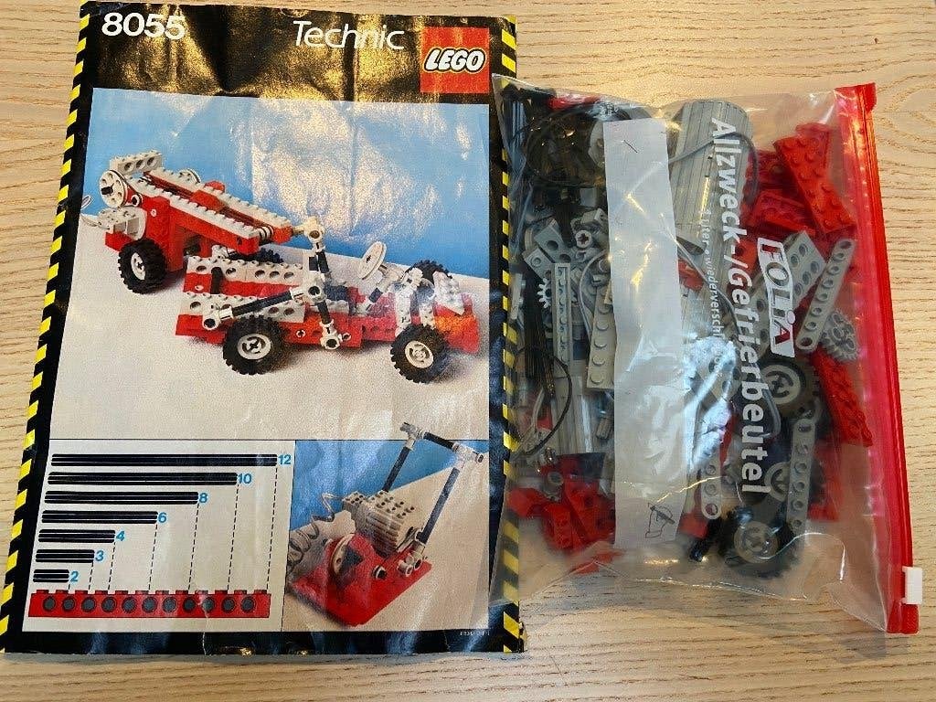 lego technic Universal Motor Set 8055, Enlèvement ou Envoi, Utilisé, Autres marques