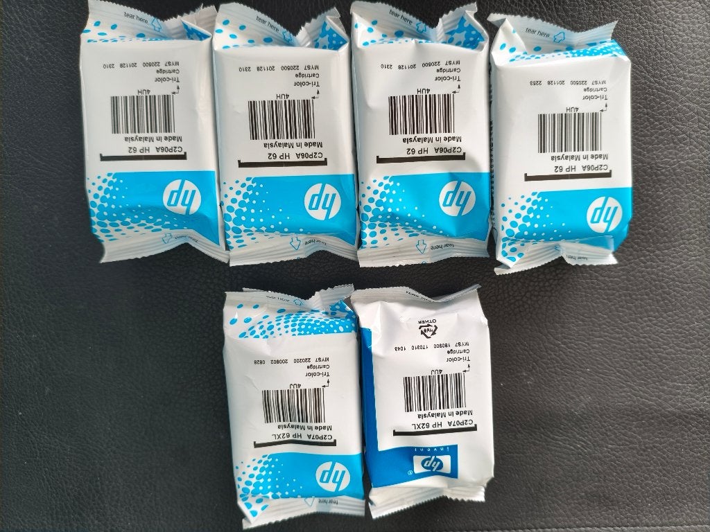 inktpatronen HP62 en HP62xl, Enlèvement, Neuf, Cartridge, Hp