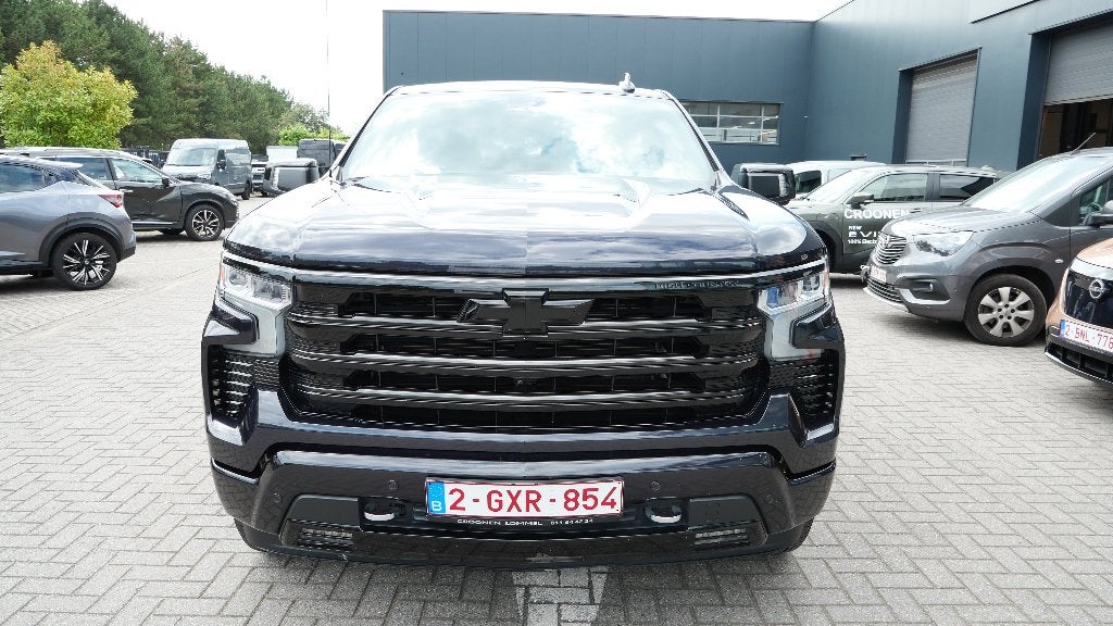 Chevrolet Silverado 6.2 High Country pick up, Auto's, Automaat, 4 deurs, 5 zetels, Grijs