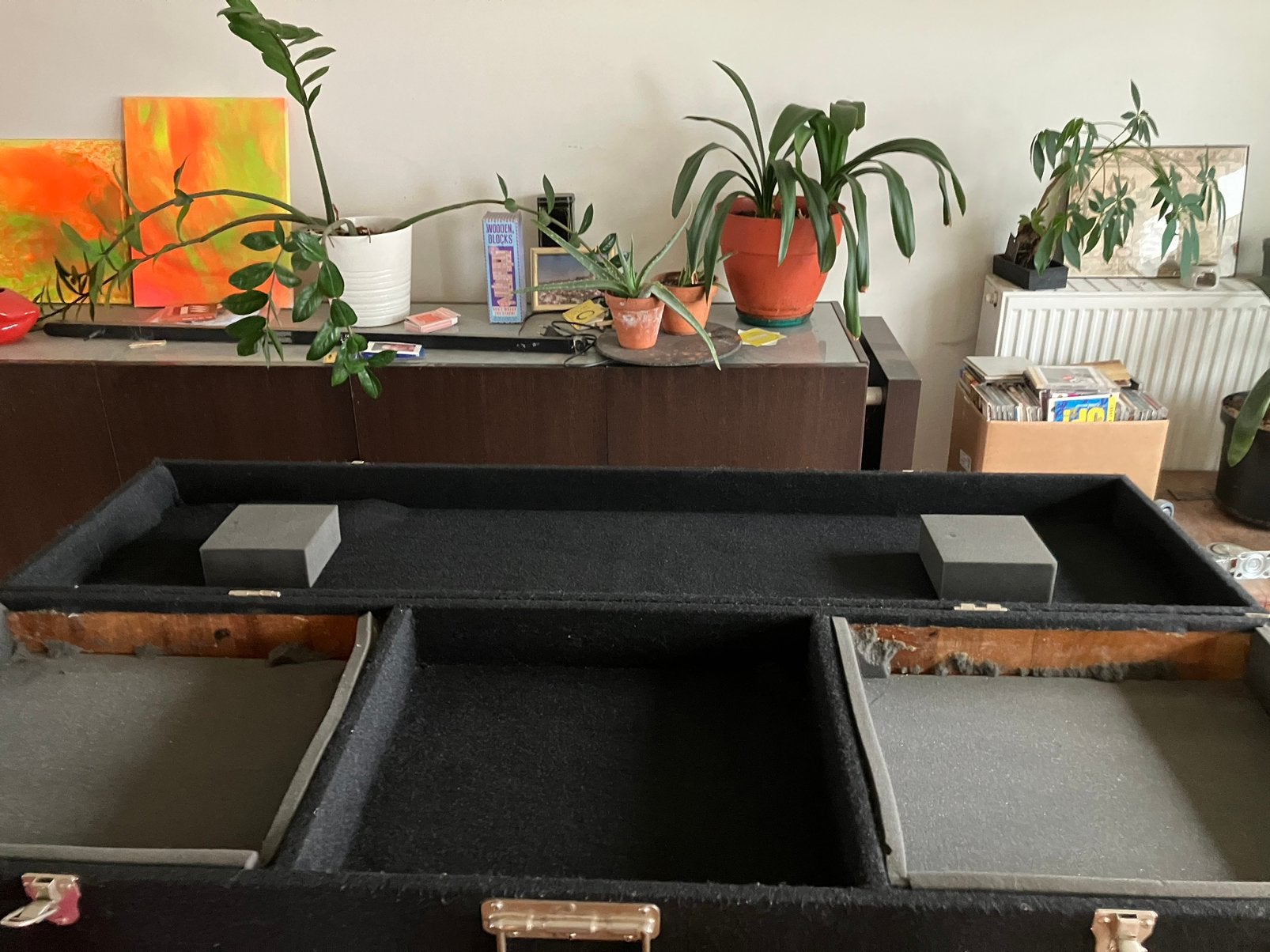 Flightcase 2 platenspelers en mengpaneel, Ophalen, Zo goed als nieuw, Flightcase