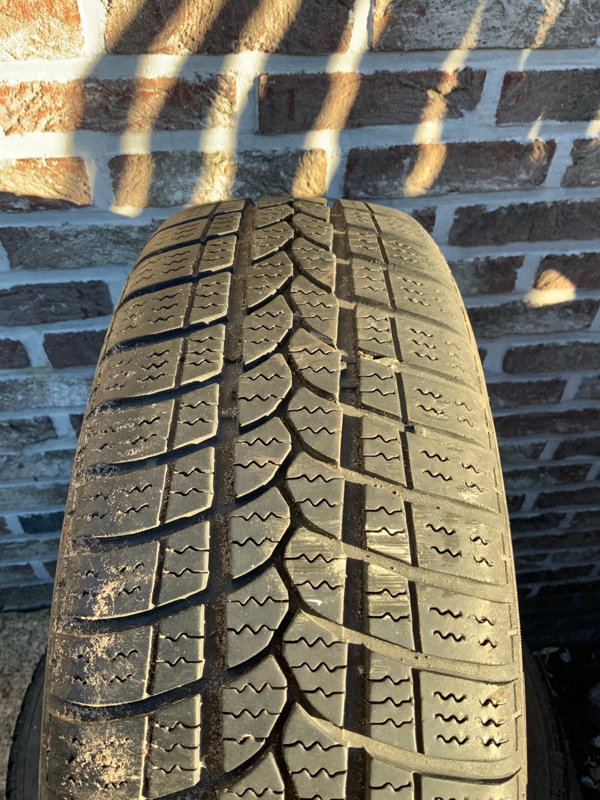 Winterbanden op stalen velg 175/65-R14, Ophalen, Gebruikt