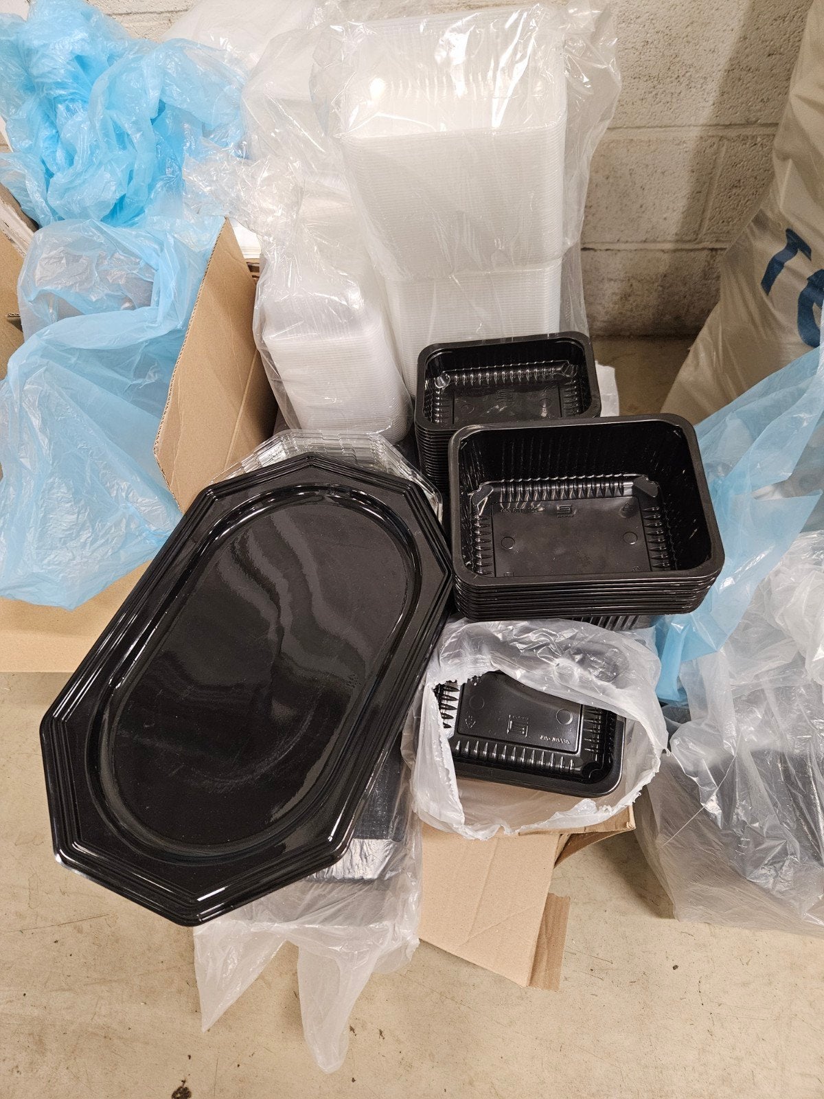 plastic schaaltjes voor voeding of hobby, Tuin en Terras, Ophalen, Nieuw, Rechthoekig, Plastic