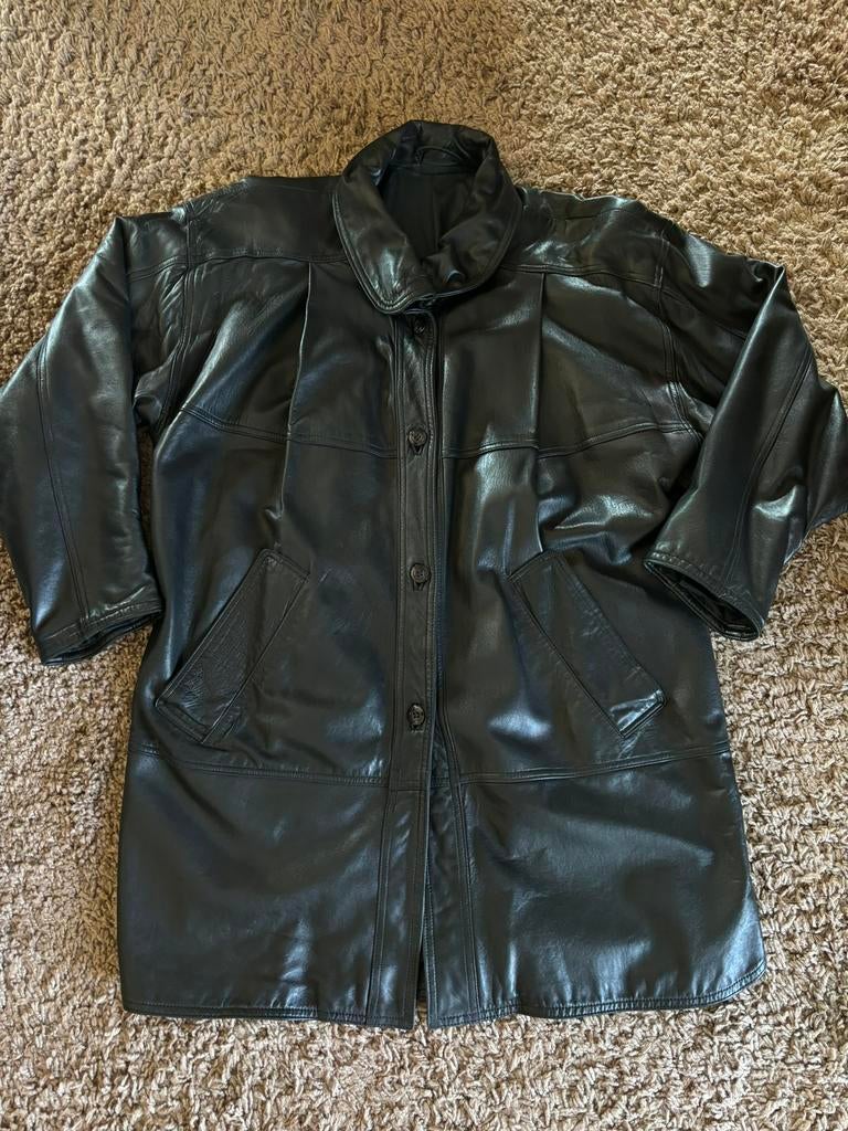 Veste pour homme en cuir de qualité vintage, Enlèvement ou Envoi, Comme neuf