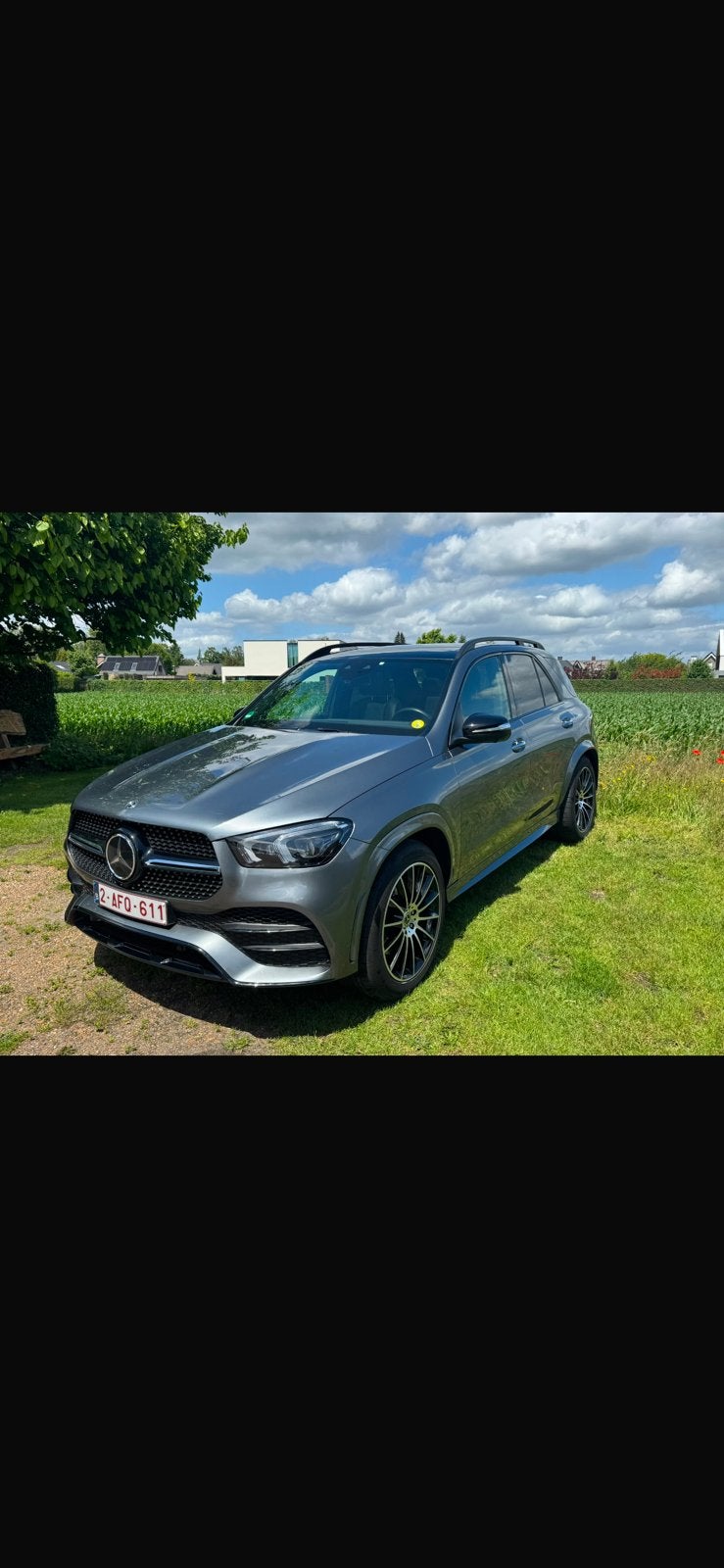 GLE300d. AMG pakket, Night pakket, burm, memory, 360, keyles, Auto's, Mercedes-Benz, Automaat, Overige kleuren, GLE, Leder