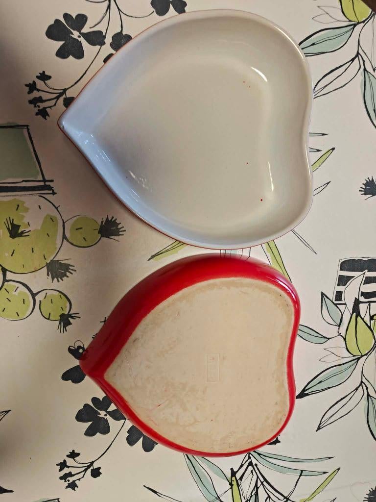 Ovenschalen in hartvorm - 12 euro per stuk, Ophalen of Verzenden