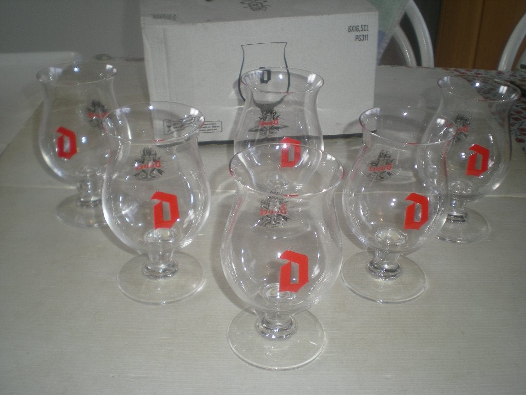 6 Duvel glazen 33 cl, Collections, Enlèvement ou Envoi, Neuf
