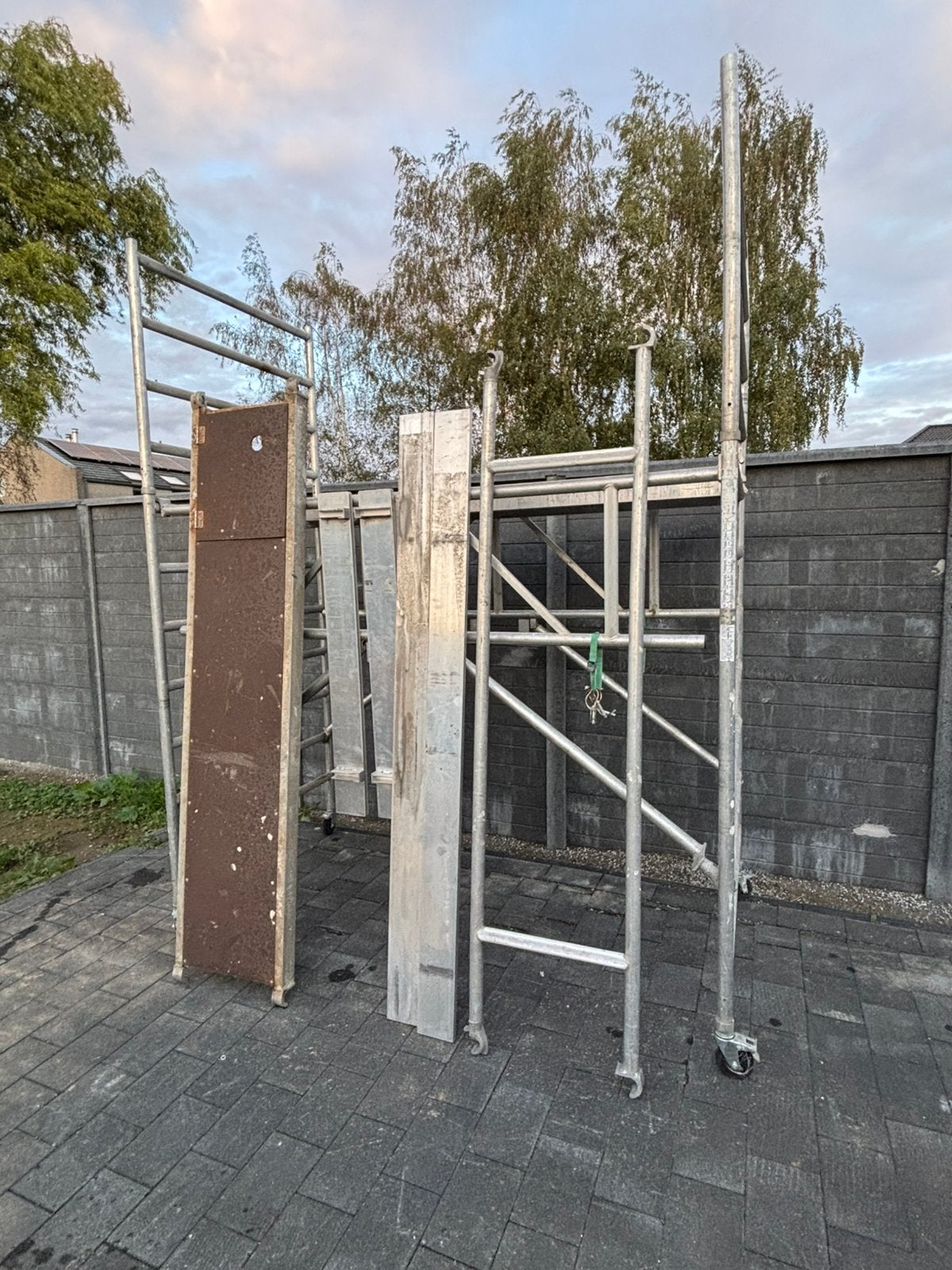 Degelijke Petry stelling, Doe-het-zelf en Bouw, Ophalen, Gebruikt, Rolsteiger of Kamersteiger, 2 tot 5 meter