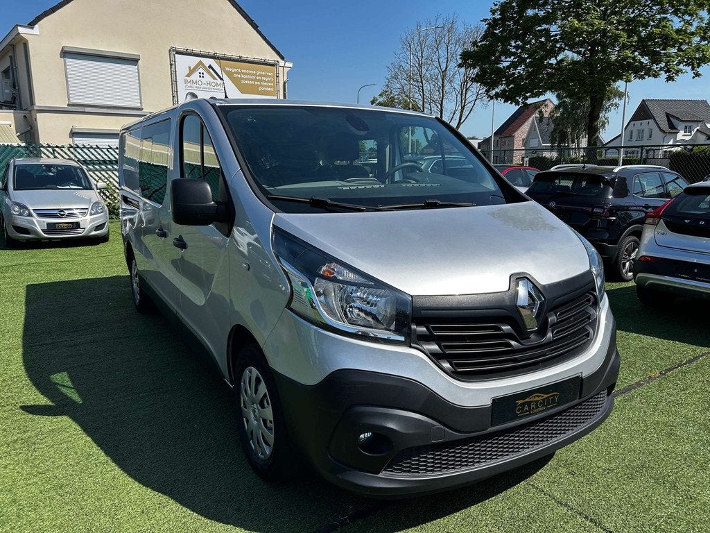 Renault Trafic 1.6 dCi L2H1 Energy°DUBBEL CABINE 6PL°EURO, Autos, Achat, Euro 6, Entreprise, 5 portes