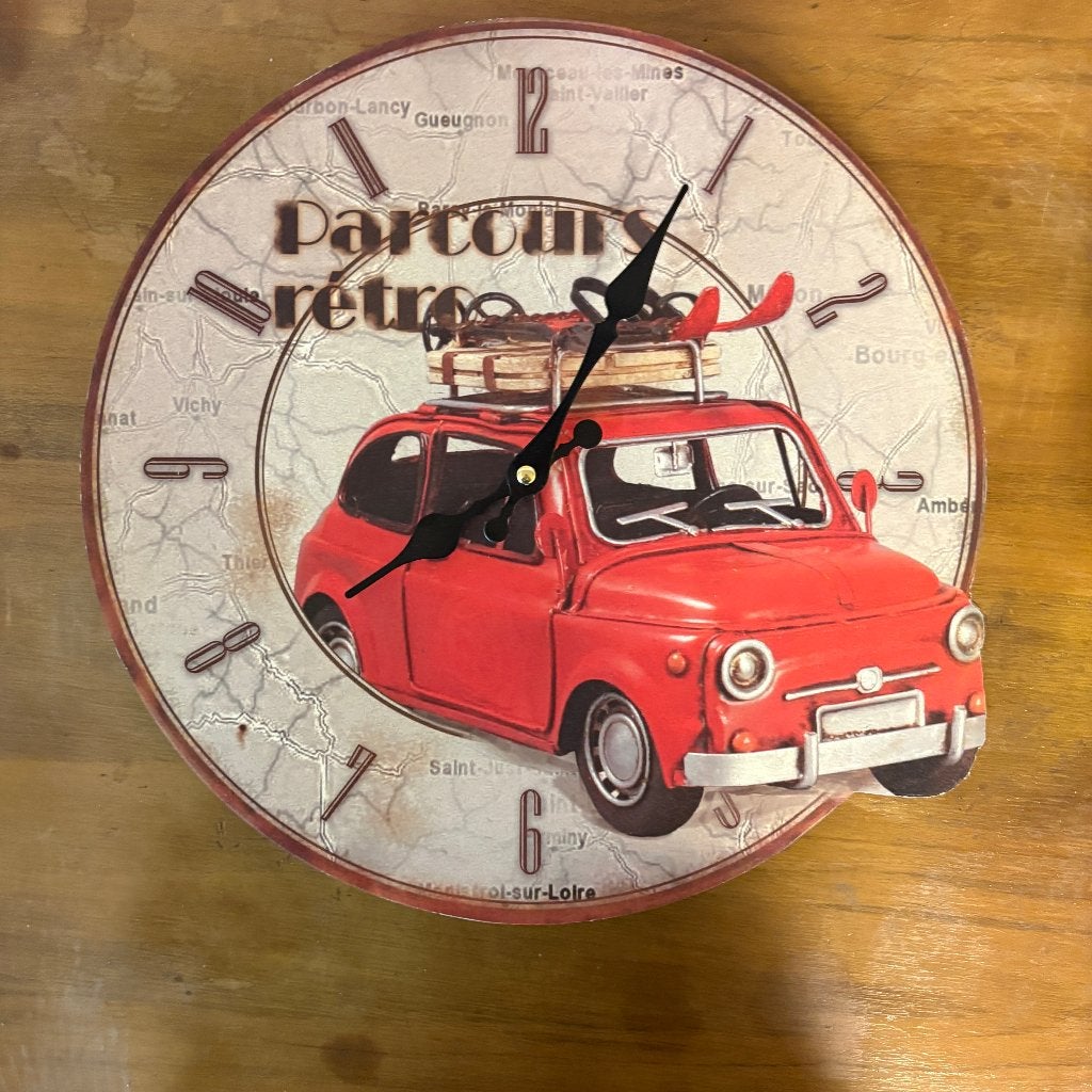 Horloge Fiat 500 rétro, Auto's, Particulier, Te koop