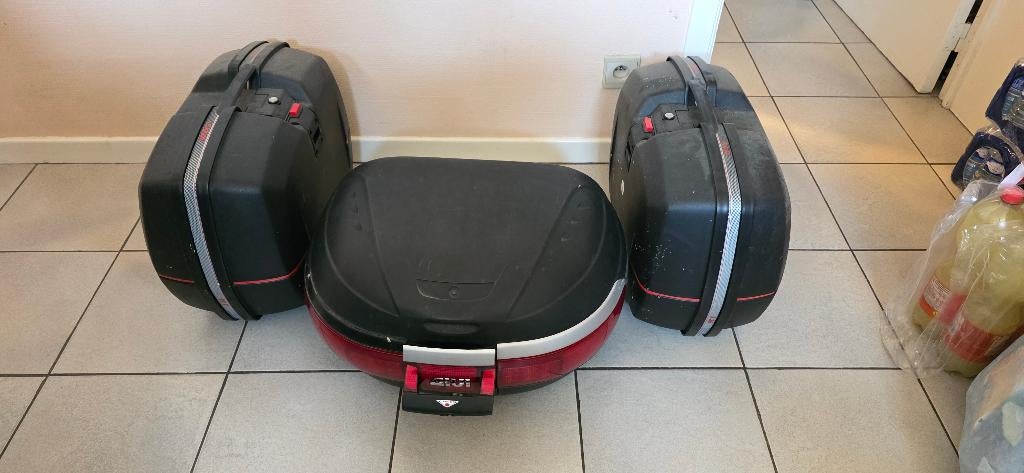 Set Bagage Moto + Support, Ophalen, Gebruikt