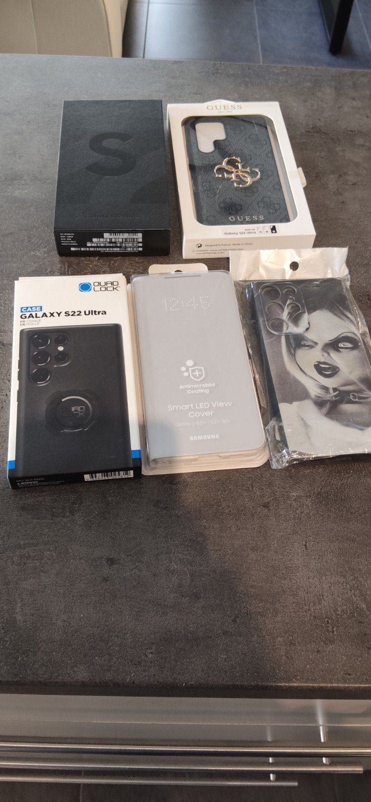 Samsung Galaxy s22 ultra zwart, Telecommunicatie, Zwart, Ophalen of Verzenden, Zo goed als nieuw, Galaxy S22