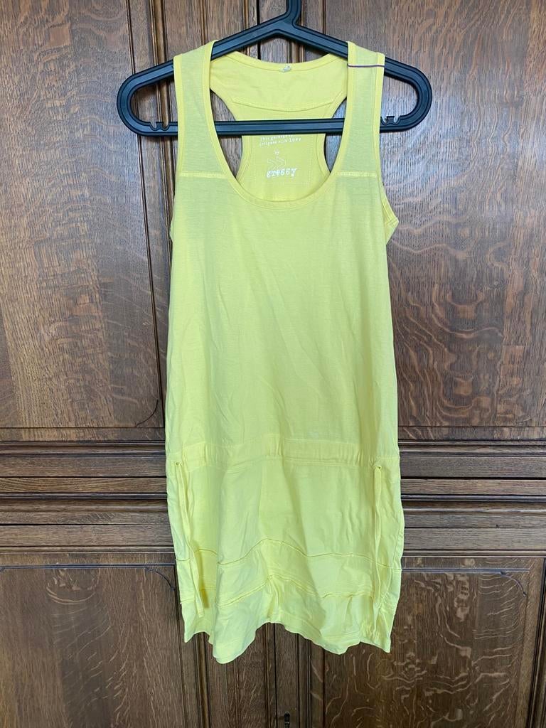 Robe jaune, Kleding | Dames, Jurken, Geel, Ophalen of Verzenden, Zo goed als nieuw, Maat 36 (S)