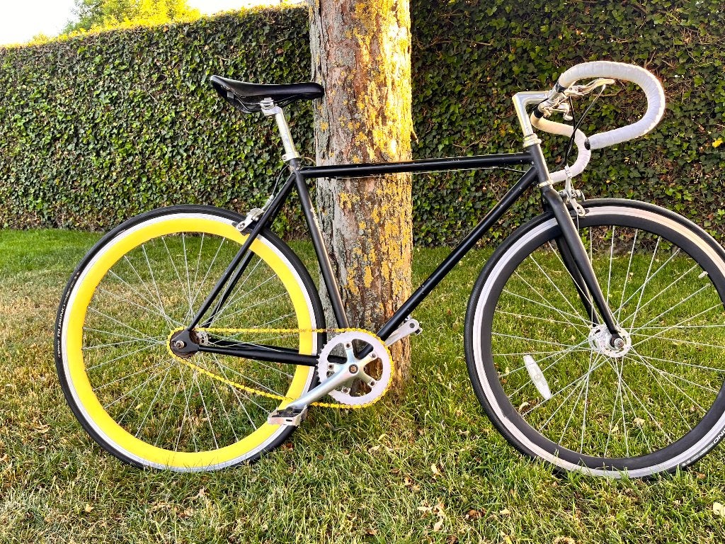 Pepita Bike Fixie /single speed – Stadsfiets – matzwart, Autres marques, Frein sur jante, Moins de 10 vitesses, Acier