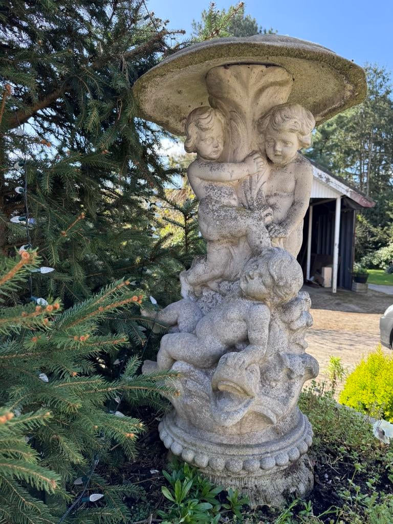 Prachtige fontijn, Tuin en Terras, Ophalen, Gebruikt, Beton, Fontein