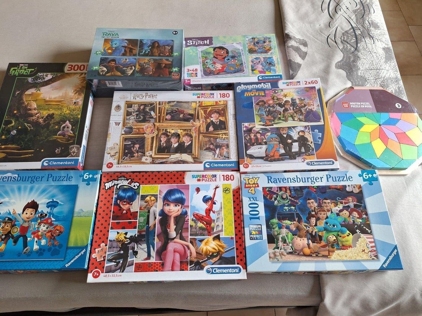 kinderpuzzels, Hobby en Vrije tijd, Ophalen, Minder dan 500 stukjes, Zo goed als nieuw, Legpuzzel