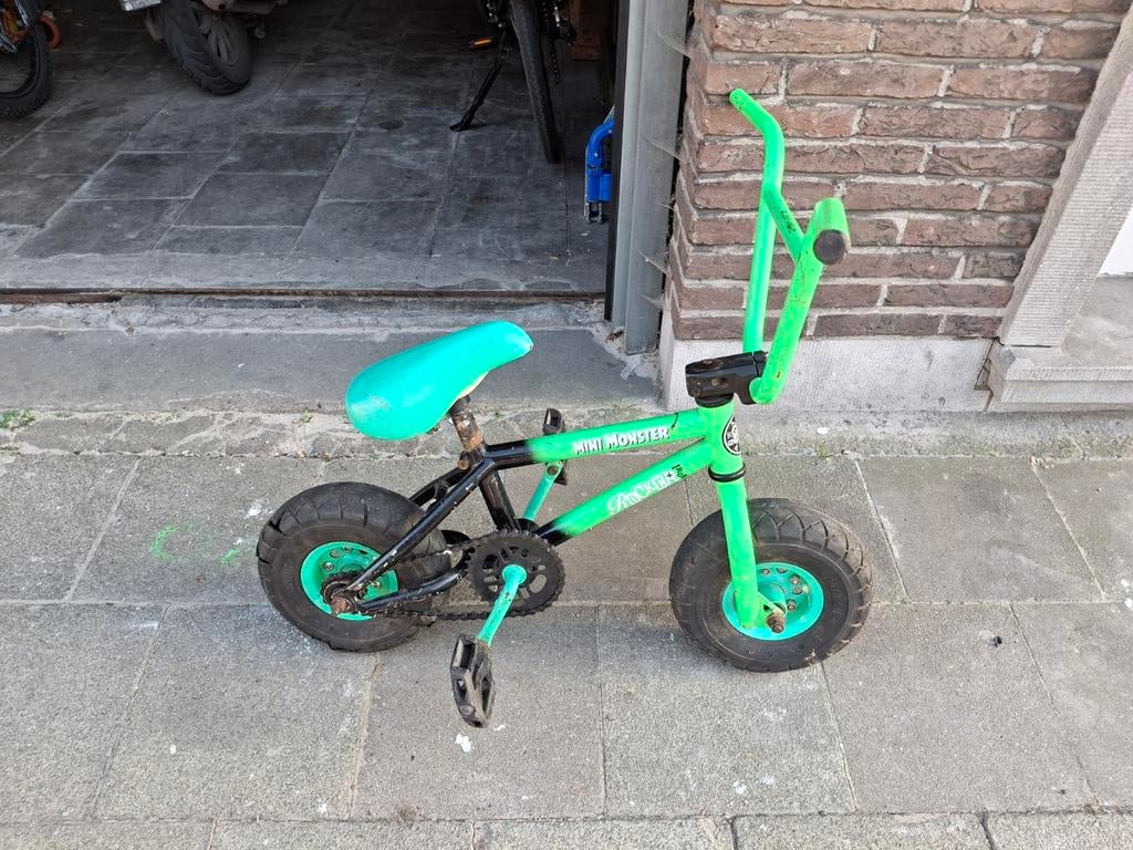 Bmx mini, Ophalen