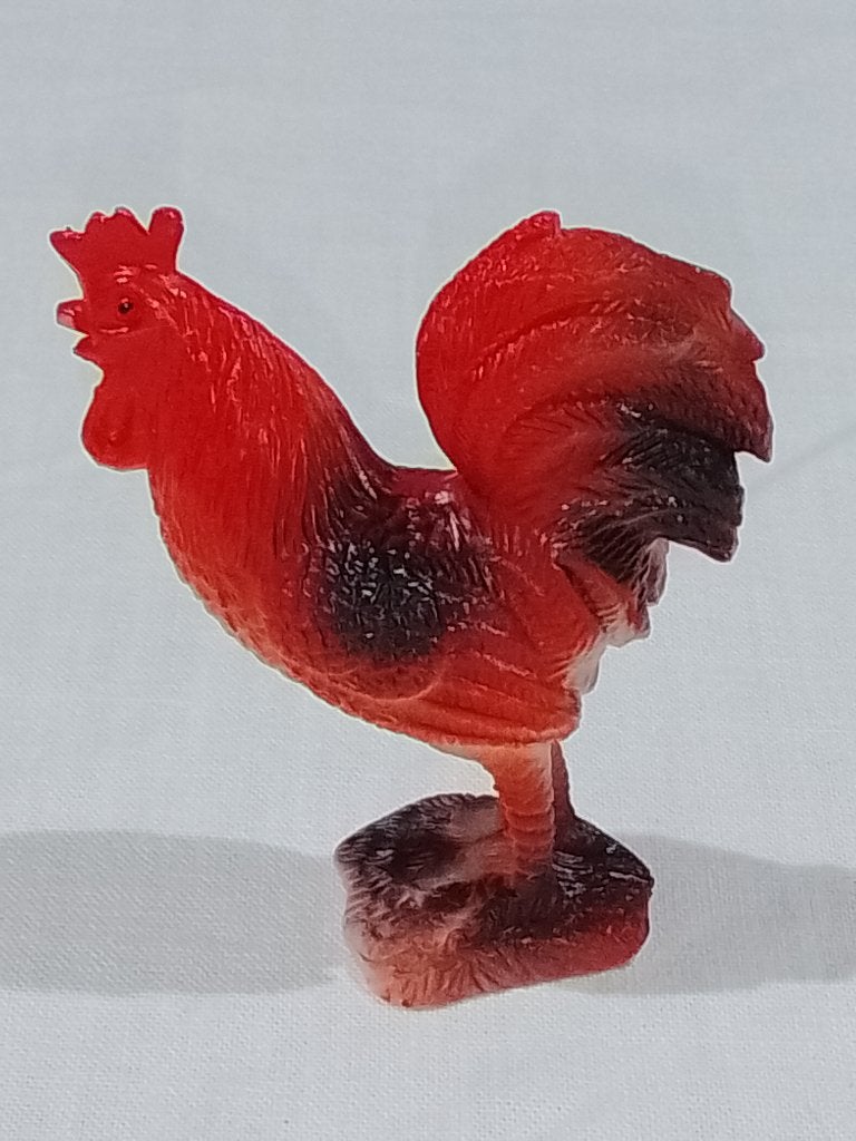 Plastic Haan Figuurtje – Boerderijdier – 6 cm – Dec, Ophalen of Verzenden, Gebruikt, Jongen of Meisje