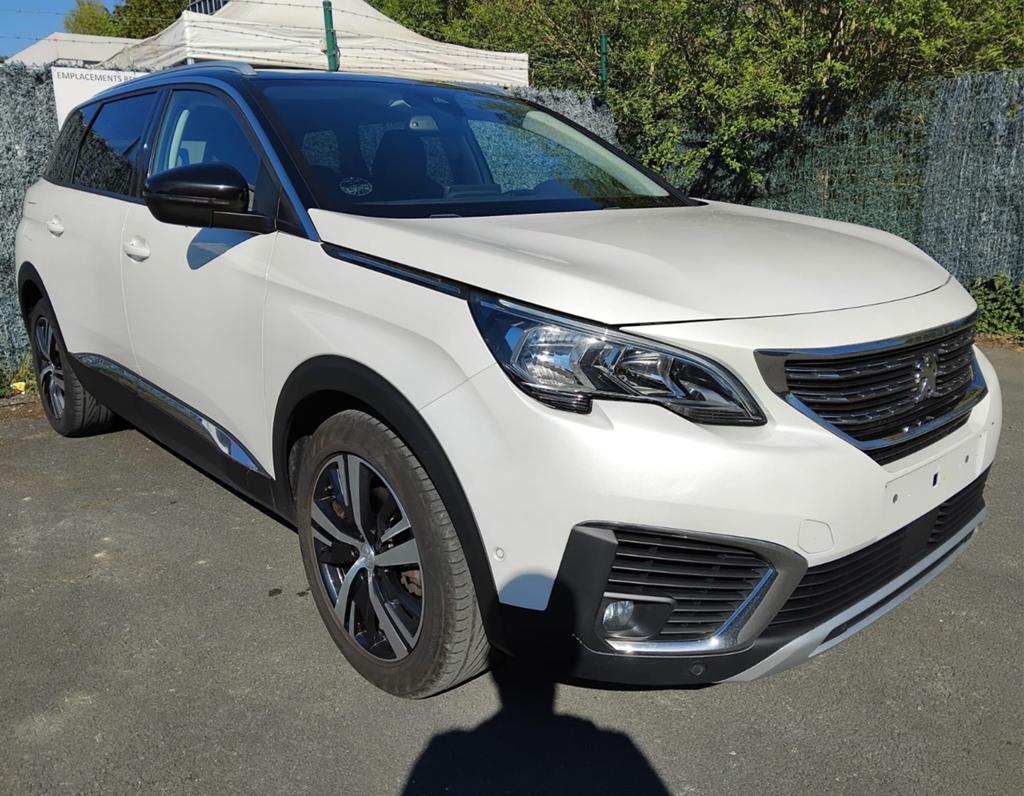 PEUGEOT 5008 1.6HDI 2019 7PLACES CUIR AIRCO PRIX 11900€, Autos, Achat, Euro 6, Entreprise, 7 places