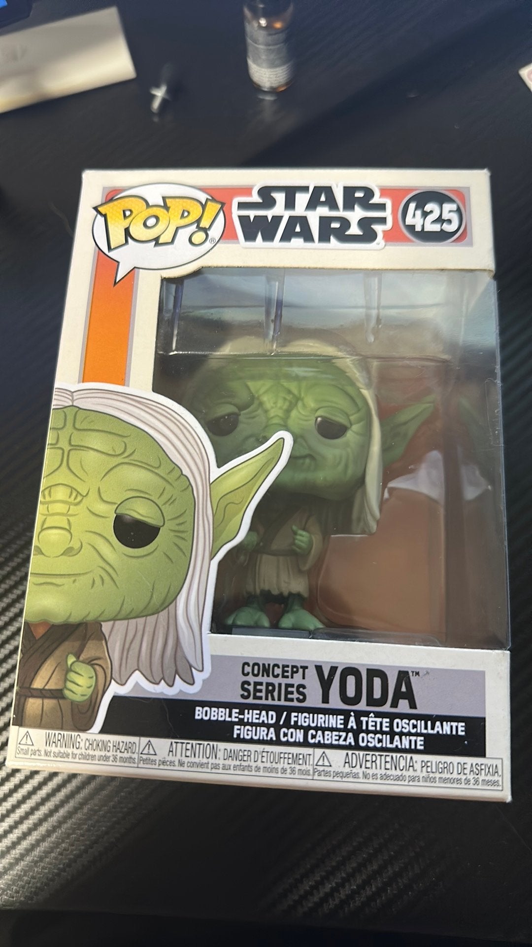 Funko Pop Star Wars Yoda 425 Concept SeriesFiguur Bobblehead, Collections, Star Wars, Enlèvement, Neuf