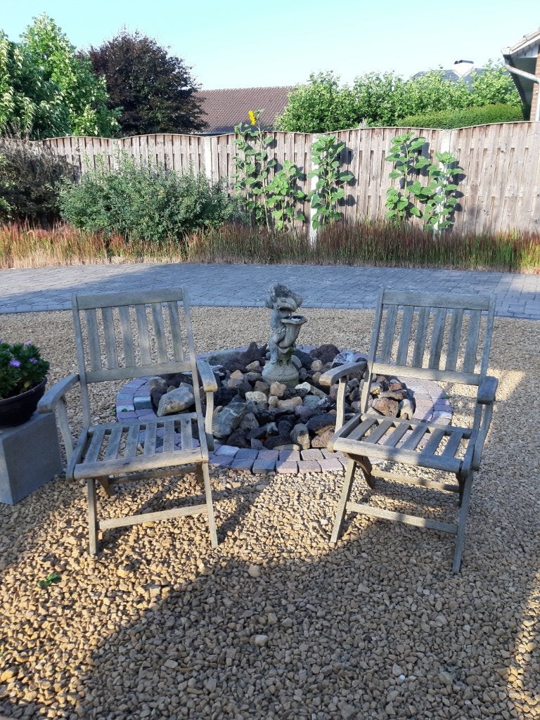 Tuinstoelen hardhout, Tuin en Terras, Tuinstoelen, Ophalen, Gebruikt, Teakhout, Inklapbaar