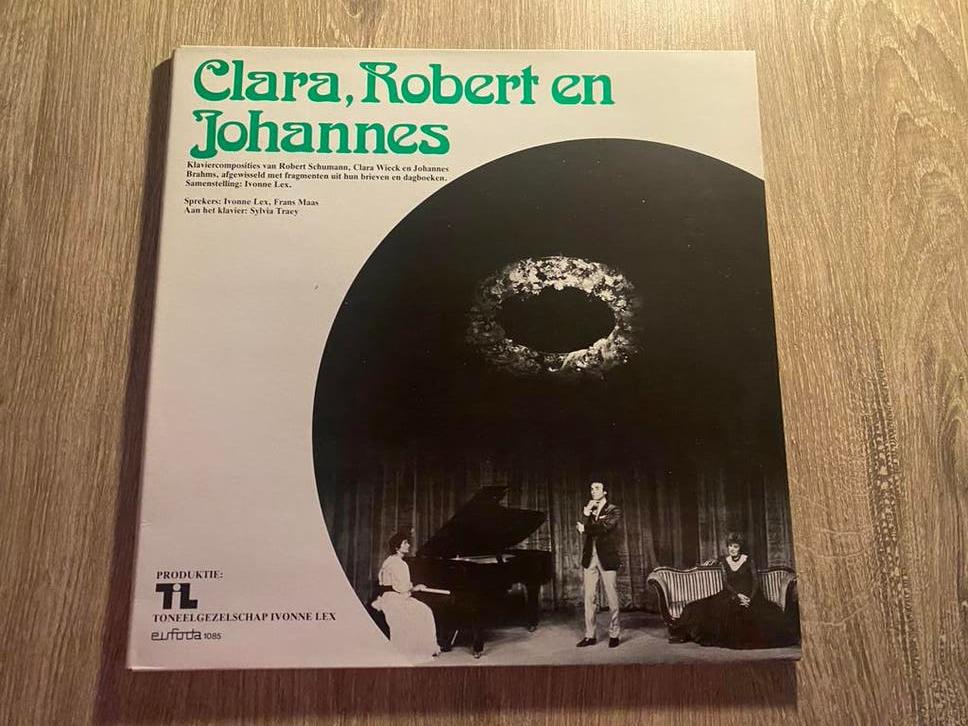 🔥 LP Clara, Robert en Johannes - klaviercomposities, Cd's en Dvd's, Vinyl | Overige Vinyl, Ophalen of Verzenden, Zo goed als nieuw