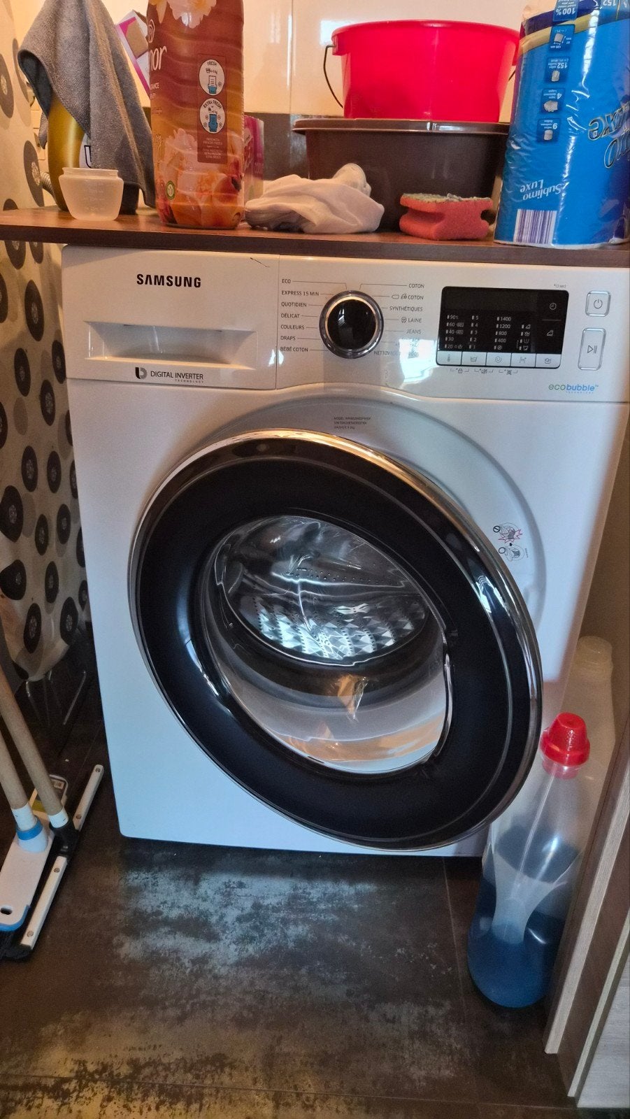 Machine a laver samsung, Enlèvement
