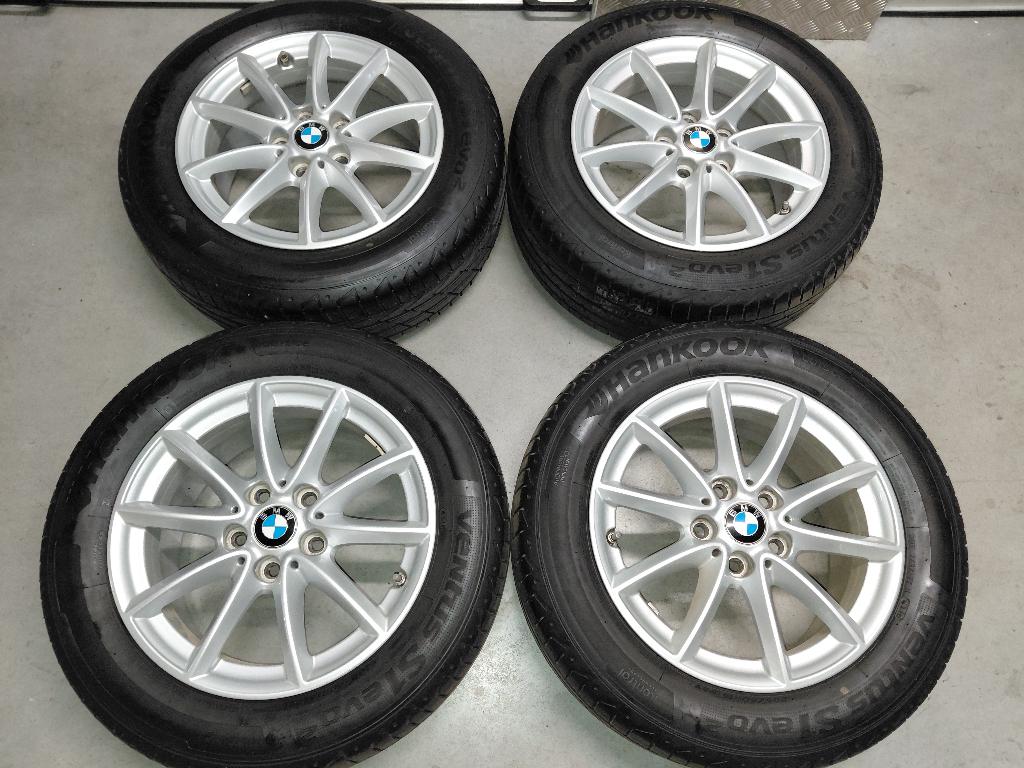 16 inch velgen met zomerbanden BMW 2-serie Tourer F45 F46, Auto-onderdelen, Banden en Velgen, Ophalen, Gebruikt, 16 inch, Banden en Velgen