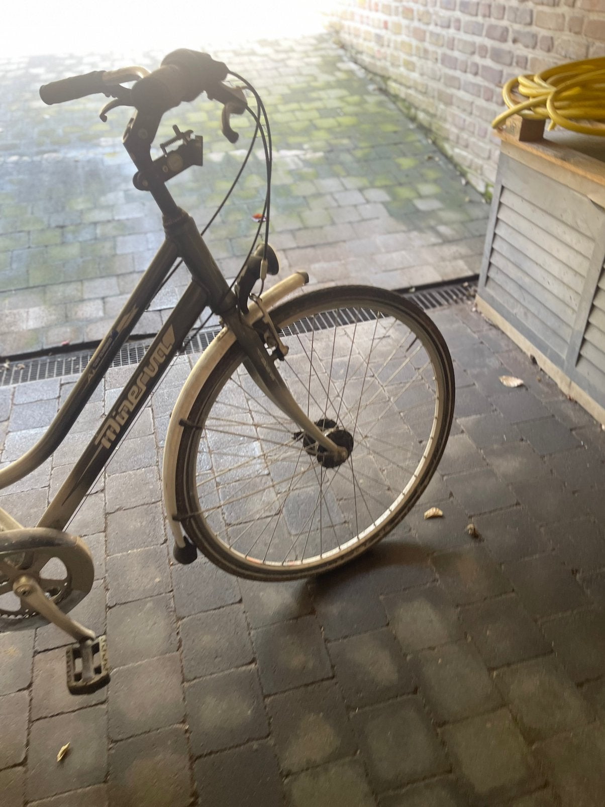 Damesfiets merk Minerva, Vélos & Vélomoteurs, Vélos | Vélos de course, Autres marques, Frein sur jante, Moins de 10 vitesses, Femmes